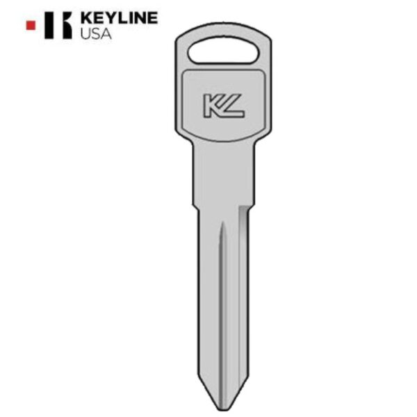T-D1 GM B92 / GM-36E Standard Metal Key (KLN-BB92)