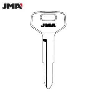 T-H13 1981-1991 Camry / Cressida / TR37 / X159 Metal Key (JMA-TOYO-13)