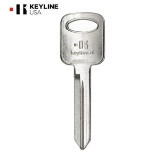 T-E7 Keyline H75 Ford / Lincoln / Mercury / Mazda Metal Key (KLN-BH75)
