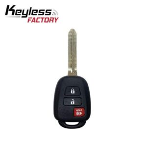 J17 2013-2019 Toyota / 3-Button Remote Head Key / HYQ12BDM / (H CHIP) (RHK-TOY-BDM-H-3)