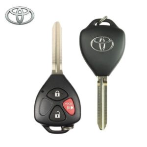 J21 2006-2012 Toyota RAV4 Yaris / 3-Button Remote Head Key/ PN: 89070-42660 / HYQ12BBY / BDC (OEM)