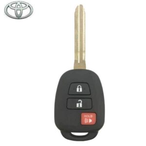 2015-2017 Toyota Prius C / 3-Button Remote Head Key / PN: 89070-42820 / HYQ12BEL (H Chip)(OEM)