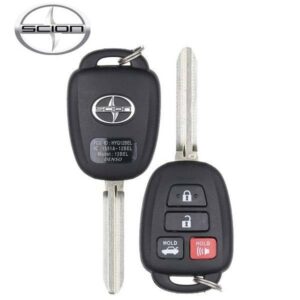 2016-2017 Scion FR-S Toyota 86 / 4-Button Remote Head Key / PN: SU003-05282 / HYQ12BEL / G Chip (OEM)