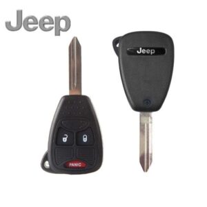 H7 2004-2017 Jeep Patriot Compass / 3-Button Remote Head Key / PN: 68000603AA / OHT692427AA OHT692713AA (OEM)