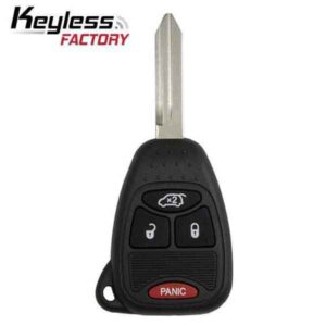K9 2004-2016 Chrysler Dodge Jeep / 4-Button Remote Head Key / OHT692427AA (RK-CHY-OHT-4)