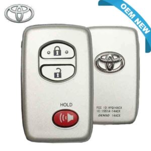 i20 2009-2019 Toyota / 3-Button Smart Key / PN: 89904-35010 / HYQ14ACX (GNE Board) (OEM) RSK-TOY063
