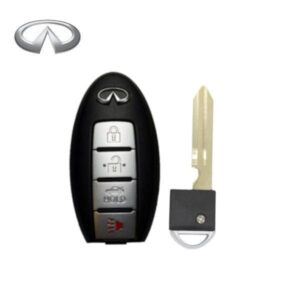 P11 2007-2014 Infiniti G35 / G37 / G25 / Q60 / 4-Button Smart Key / PN: 285E3-JK65A / KR55WK48903 (OEM)