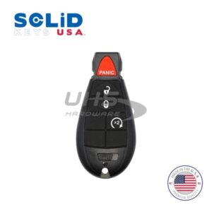 O12 2008-2017 Dodge Chrysler Jeep OEM Replacement / 4-Button Fobik Key - Remote Start ( Solid Keys USA )