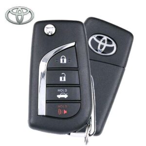 M20 2018 - 2019 Toyota Camry / 4-Button Flip Key / PN: 89070-06790 / HYQ12BFB / H Chip (OEM)