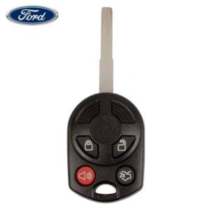T1  2011-2019 / Ford 4-Button Remote Head Key / PN: 164-R8046 / OUCD6000022 / HU101 HS / Chip 80 Bit (OEM)