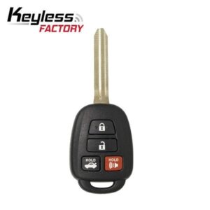 K17 2014-2018 Toyota Camry / 4-Button Remote Head Key / HYQ12BDM (H Chip) (RHK-TOY-BDM-H-4)