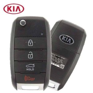 P14 2014-2017 Kia Rio / 4-Button Flip Key / PN: 95430-1W023 / TQ8-RKE3F05 / LXP90 (OEM)