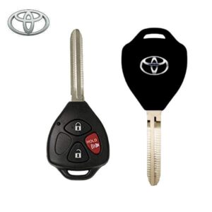 T4 2010-2019 Toyota 4-Runner RAV4 / 3-Button Remote Head Key / PN: 89070-0R050 / HYQ12BDC (G Chip) (OEM)