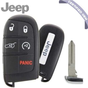U2 2014-2021 Jeep Grand Cherokee / 5-Button Smart Key / PN: 68143505AC / M3N40821302 (OEM)