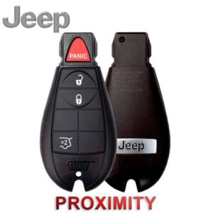 S2 2009-2013 Jeep Grand Cherokee / 4-Button Keyless Go Fobik / PN: 68051664AH / IYZ-C01C (OEM)