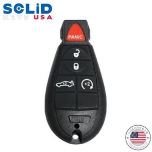 U5 2008-2017 Dodge Chrysler Jeep / OEM Replacement / 5-Button Fobik Key w/ Remote Start & Trunk