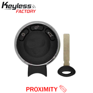 E1 2006-2014 Mini Cooper / 3-Button Smart Key / PN: 3452819-01 / KR55WK49333 / Comfort Access / 315 MHz (AFTERMARKET)