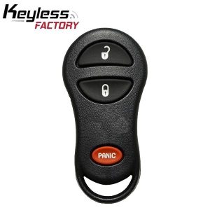 S3 1999-2008 Chrysler Dodge Plymouth / 3-Button Keyless Entry Remote / PN: 04686481AB / GQ43VT17T (AFTERMARKET)