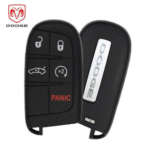 P17 2019-2021 Dodge Challenger / Charger / 5-Button Smart Key / PN: 68394195 AA / M3M40821302 (OEM)