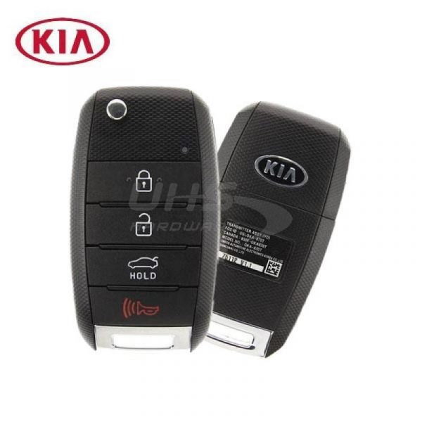 P13 2017-2018 Kia Forte / 4-Button Flip Key / PN: 95430-A7200 / OSLOKA-875T (YD) (OEM)