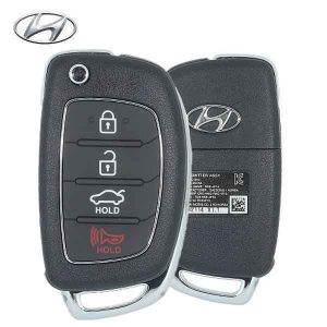 P9 2015-2017 Hyundai Sonata / 4-Button Flip Key / PN: 954430-C1010 / TQ8-RKE-4F16 (OEM)