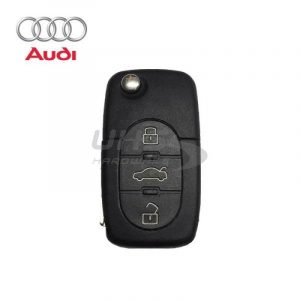 M5 2001-2006 Audi / 4-Button Flip Key / PN: 8Z0837231F / MYT8Z0837231 (OEM)