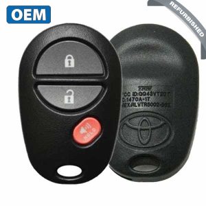 V5 2004-2017 Toyota / 3-Button Keyless Entry Remote / PN: 89742-AE011 / GQ43VT20T (OEM Refurb)