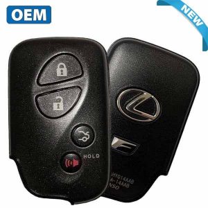 W5 2008-2009 Lexus IS F / 4-Button Smart Key / PN: 89904-53060 / HYQ14AAB / Board 0140 / F Logo(OEM)