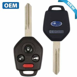 W1 2008-2010 Subaru / 4-Button Remote Head Key / PN: 57497AG48A / CWTWBU766 (OEM)
