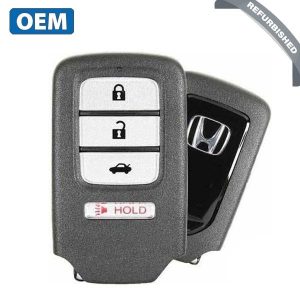 O23 2013-2015 Honda Accord Civic / 4-Button Smart Key / PN: 72147-T2A-A11 / ACJ932HK1210A (OEM Refurb)