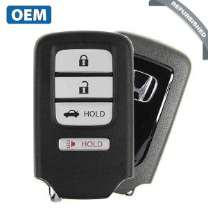 D6 2018-2021 Honda Accord Sport / 4-Button Smart Key / PN: 72147-TVA-A11 / CWTWB1G0090 (OEM Refurb)