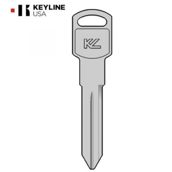 T-D1 GM B92 / GM-36E Standard Metal Key (KLN-BB92)