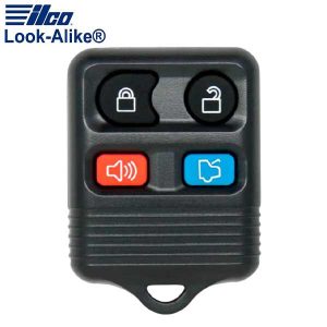 N23 1998-2010 Ford / 4-Button Keyless Entry Remote / PN: 8S4Z-15K601-AA / CWTWB1U331 (AFTERMARKET)