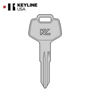 T-A3 Nissan / Infiniti / Subaru / DA25 / X123 / 8 Cut Mechanical Key (KLN-BDA25)