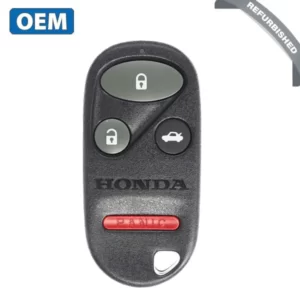 D13 - 1998-2002 Honda Accord / 4-Button Keyless Entry Remote / PN: 72147-S0K-A02 / KOBUTAH2T (OEM Refurb)