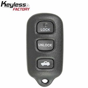 L16 1998-2008 Toyota / 4-Button Keyless Entry Remote / GQ43VT14T / (R-TOY-14T4)