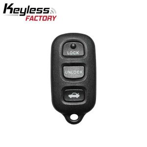 L21 1999-2004 Toyota Avalon / 4-Button Keyless Entry Remote / PN: 89742-AC050 / HYQ12BAN / (R-TOY-BBX-4)