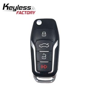 M12 2000-2019 Mercury Lincoln Ford / 4-Button Flip Key / CWTWB1U331 (RFK-FD-H92)