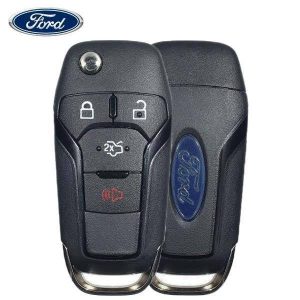 M15 2013-2016 Ford Fusion / 4-Button Flip Key / PN: 164-R7986 / N5F-A08TAA (OEM)