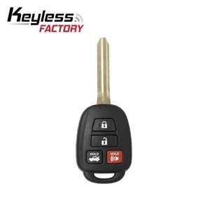 2013-2019 Toyota RAV4 Highlander / 4-Button Remote Head Key / GQ4-52T (H Chip) (RHK-TOY-52TH-4)