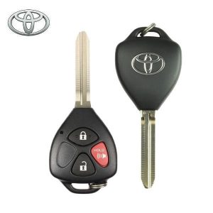 J21 2006-2012 Toyota RAV4 Yaris / 3-Button Remote Head Key/ PN: 89070-42660 / HYQ12BBY / BDC (OEM)