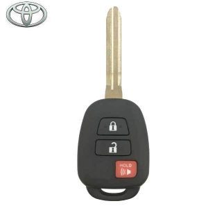 2015-2017 Toyota Prius C / 3-Button Remote Head Key / PN: 89070-42820 / HYQ12BEL (H Chip)(OEM)
