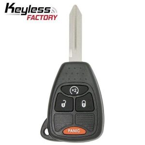 J9 2007-2018 Jeep Dodge Chrysler / 4-Button Remote Head Key / OHT692713AA (RK-CHY-OHT-2)