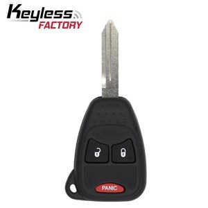 K10 2004-2017 Chrysler Dodge Jeep / 3-Button Remote Head Key / OHT692427AA (RK-CHY-OHT-3)