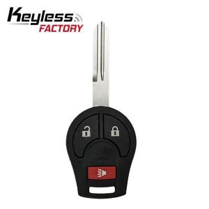 N11 2003-2019 Nissan / 3-Button Remote Head Key / CWTWB1U751 (RK-NIS-751)