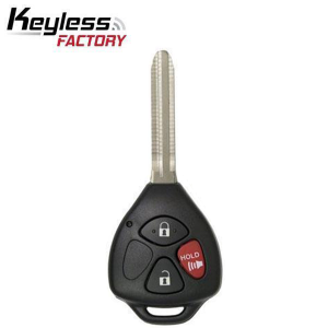 K19 2005-2013 Scion / Toyota / 3-Button Remote Head Key / MOZB41TG / (RK-TOY-MZ-3)