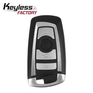 E2 2009-2014 BMW / 4-Button Smart Key / KR55WK49863 / CAS4 / CAS4+ / 433 Mhz (AFTERMARKET)