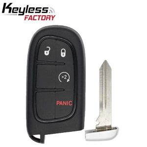 i12 2013-2018 Dodge Ram / 4-Button Smart Key / PN: 56046956AA/ GQ4-54T ( RSK-DODGE-RAM-4A )
