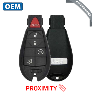 R5 2009-2013 Jeep Grand Cherokee / 5-Button Fobik Key / PN: 05026453AI / IYZ-C01C / Keyless Go Fobik (OEM Refurb)