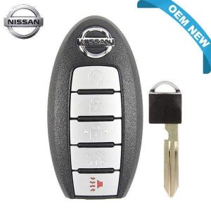 N4 2016-2018 Nissan Maxima / Altima / 5-Button Prox Smart Key / PN: 285E3-4RA0B / KR5S180144014 / IC 204 (OEM)